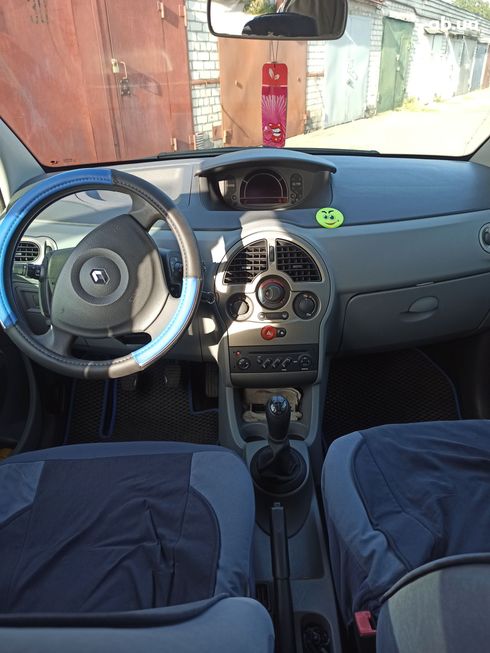 Renault Modus 2010 голубой - фото 11