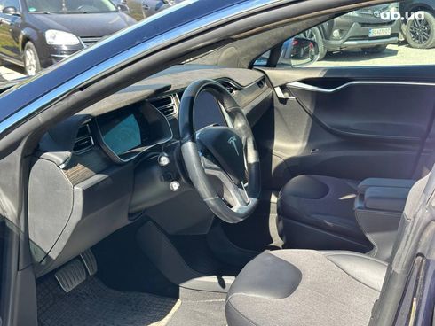 Tesla Model S 2015 синий - фото 15