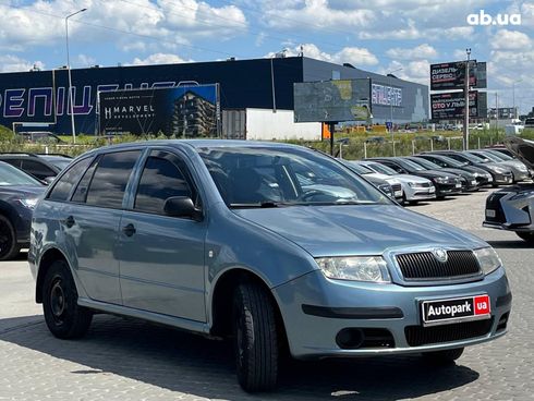 Skoda Fabia 2004 серый - фото 4