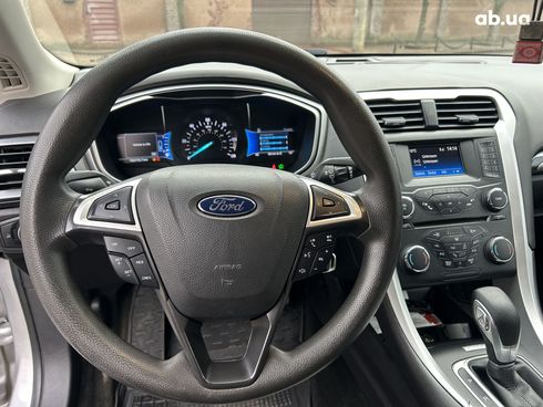 Ford Fusion 2015 серебристый - фото 9