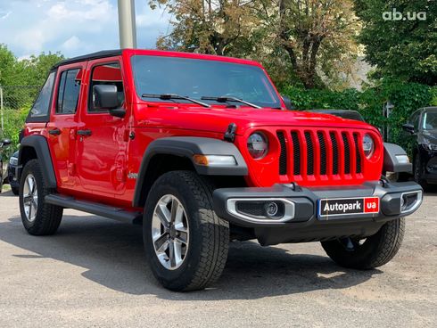 Jeep Wrangler 2019 красный - фото 22