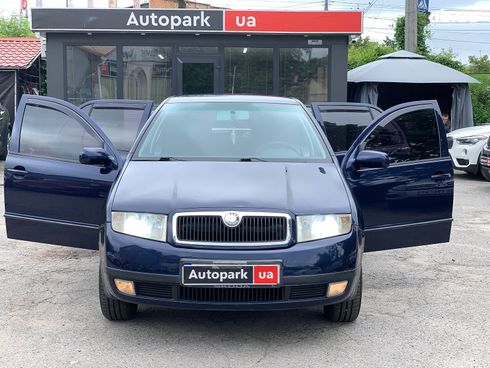 Skoda Fabia 2002 синий - фото 13