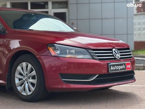 Volkswagen passat b7 2014 красный - фото 7
