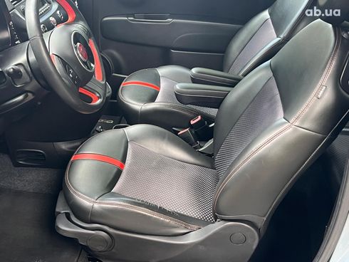 Fiat 500E 2014 синий - фото 63