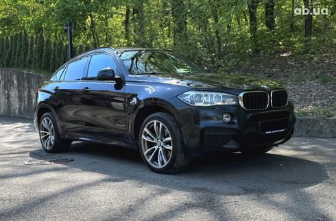 BMW X6 2015 черный - фото 2