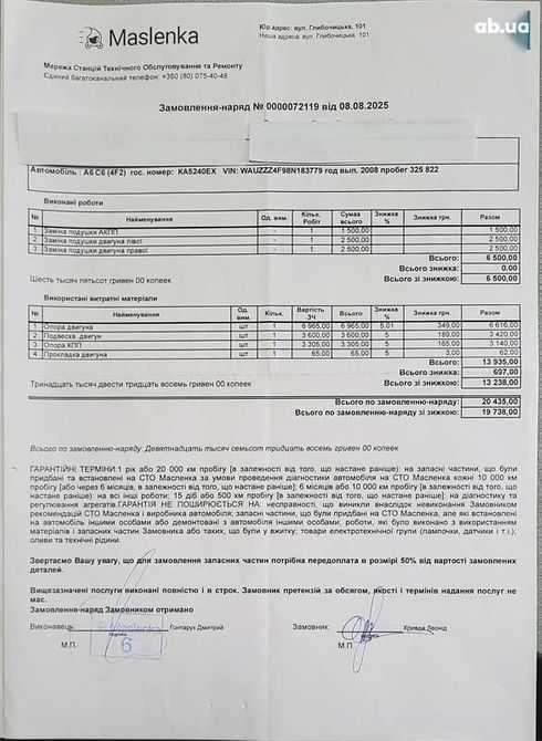 Audi A6 2008 - фото 8