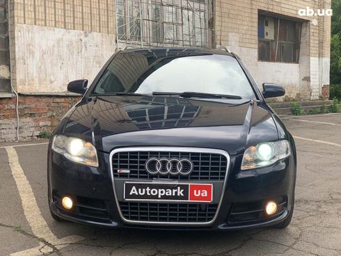 Audi A4 2007 синий - фото 2