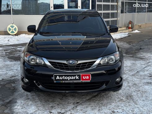 Subaru Impreza 2008 черный - фото 2