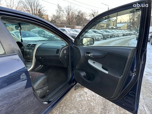 Toyota Corolla 2008 синий - фото 14