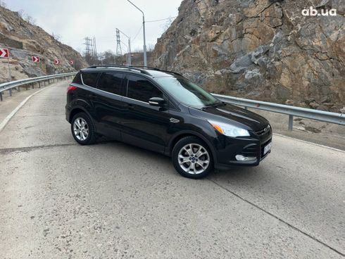 Ford Escape 2013 черный - фото 2