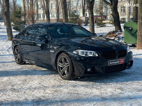 BMW 5 серия 2016 черный - фото 3