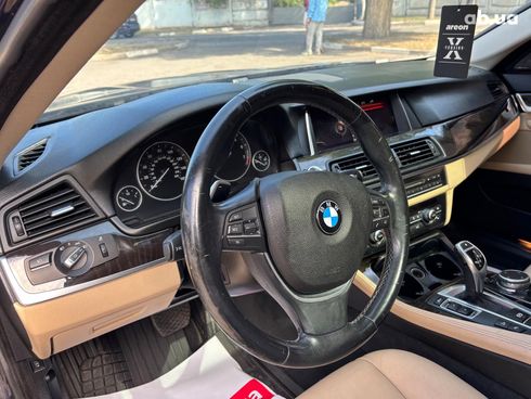 BMW 5 серия 2016 синий - фото 52