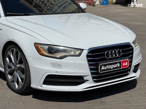 Audi A6 2013 белый - фото 4