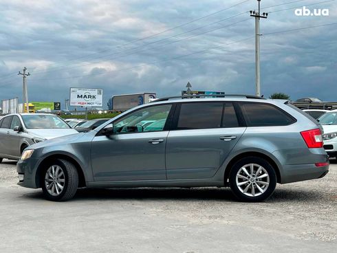 Skoda octavia a7 2013 серый - фото 4