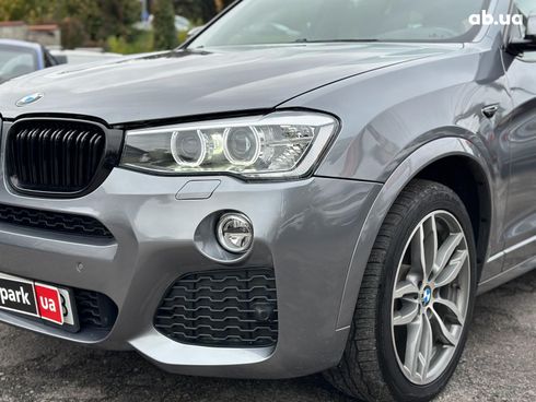 BMW X3 2015 серый - фото 16