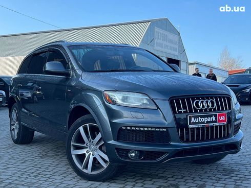 Audi Q7 2011 серый - фото 12