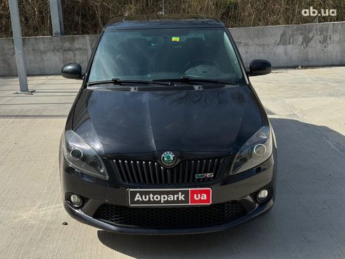 Skoda Fabia 2011 черный - фото 4