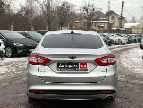 Ford Fusion 2015 серый - фото 7
