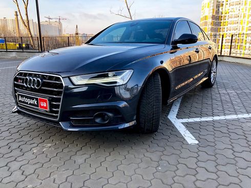 Audi A6 2015 черный - фото 4
