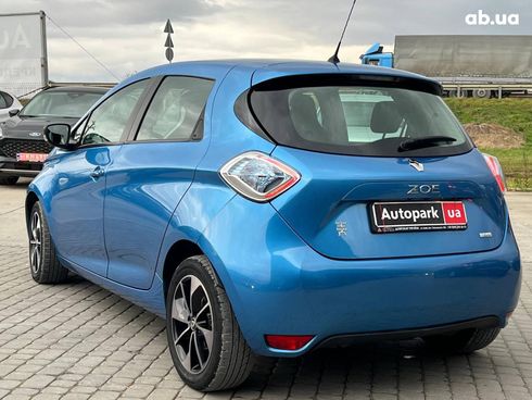 Renault Zoe 2019 синий - фото 7
