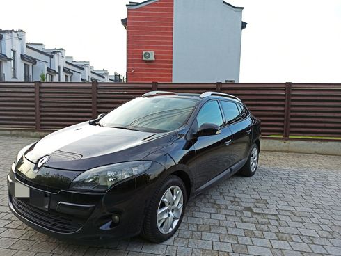 Renault Megane 2012 черный - фото 2