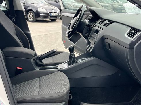 Skoda Octavia 2014 белый - фото 11