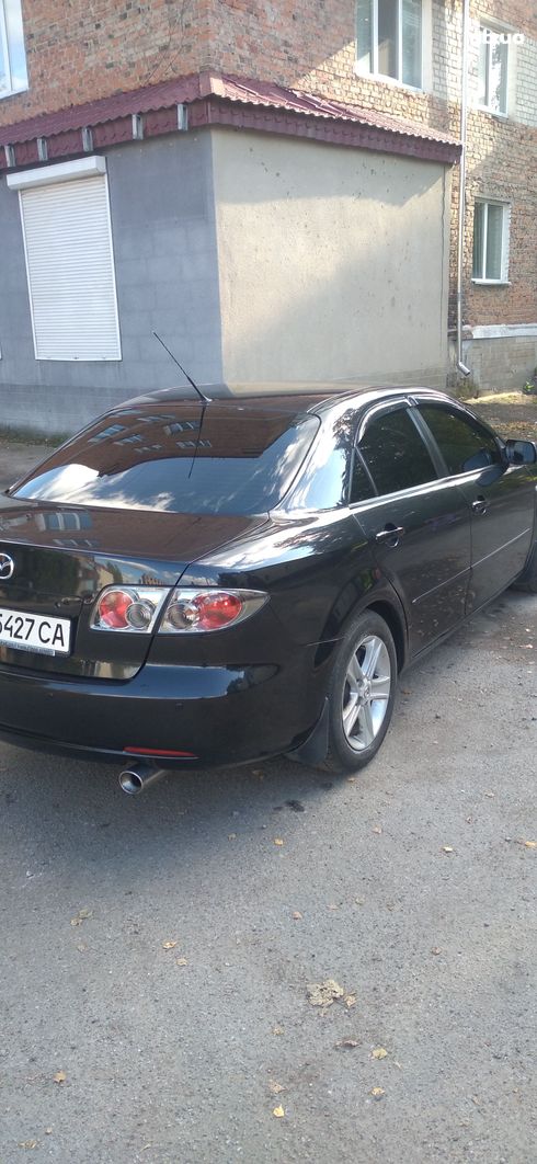 Mazda 6 2007 черный - фото 3