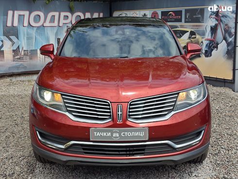 Lincoln MKX 2016 красный - фото 2