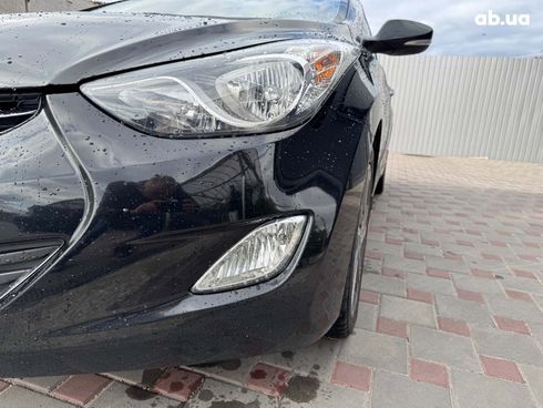 Hyundai Elantra 2013 черный - фото 9