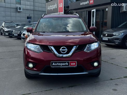 Nissan Rogue 2016 красный - фото 2