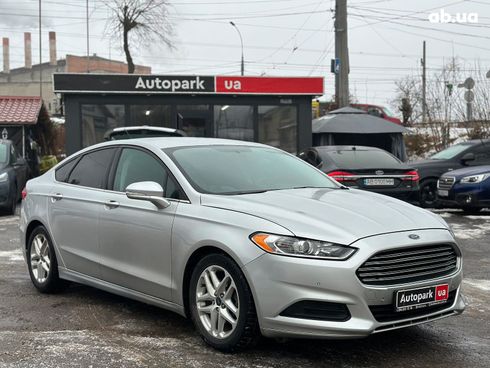 Ford Fusion 2015 серый - фото 3