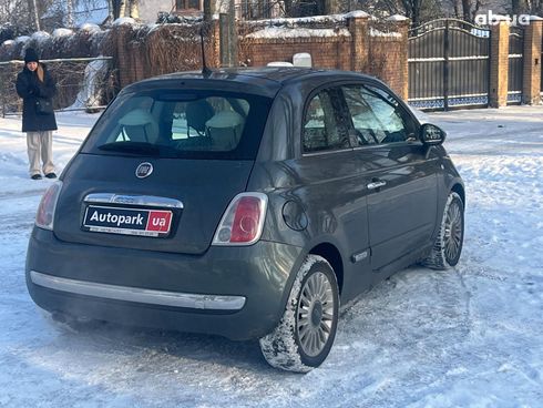 Fiat 500 2012 серый - фото 11
