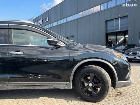 Nissan Rogue 2015 черный - фото 3