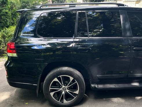Toyota land cruiser 200 2017 черный - фото 5