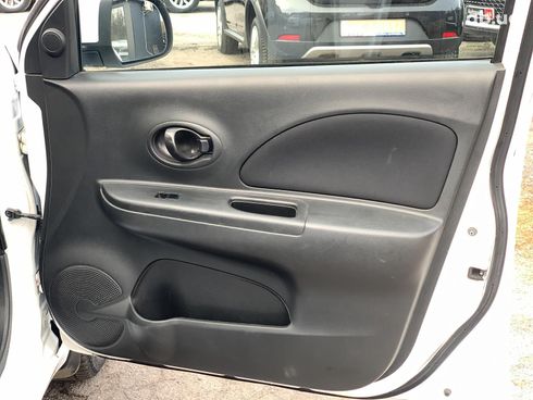 Nissan Micra 2014 белый - фото 14
