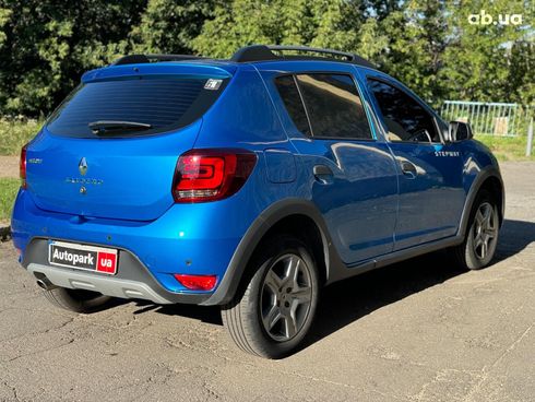Renault Sandero 2020 синий - фото 7