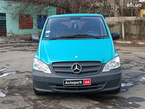 Mercedes-Benz Vito 2011 зеленый - фото 2