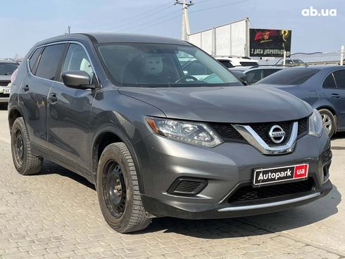 Nissan Rogue 2016 серый - фото 3