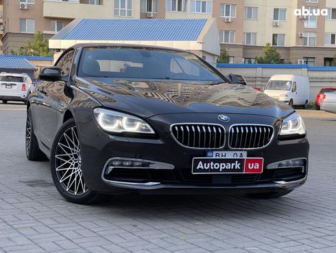 BMW 6 серия 2015 черный - фото 13