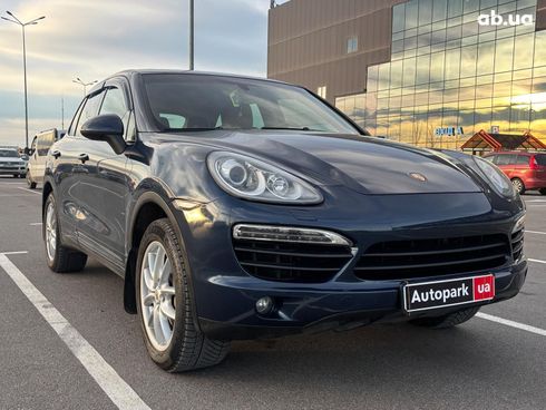 Porsche Cayenne 2012 синий - фото 4