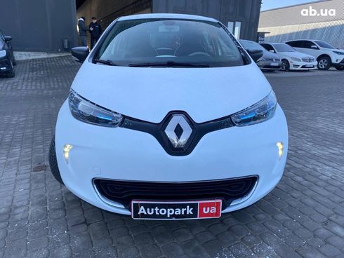 Renault Zoe 2018 белый - фото 2