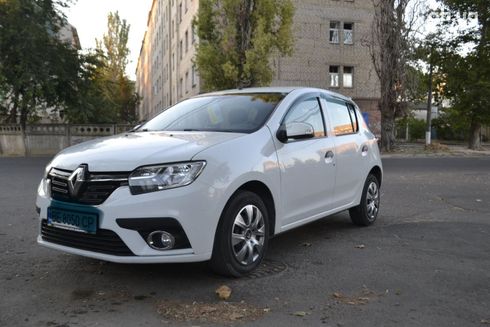 Renault Sandero 2019 белый - фото 8