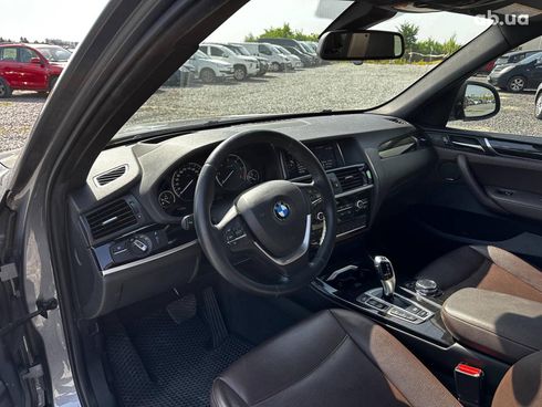 BMW X3 2016 серый - фото 68