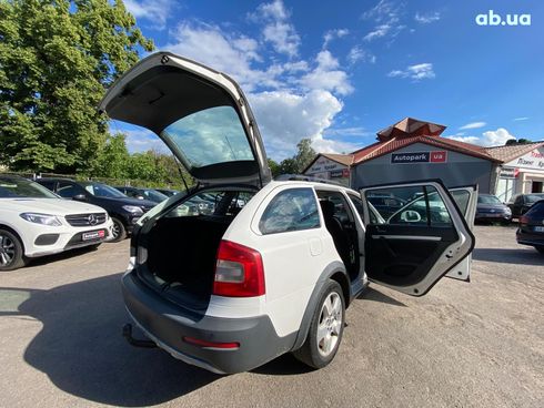 Skoda octavia a5 combi scout 2010 белый - фото 29