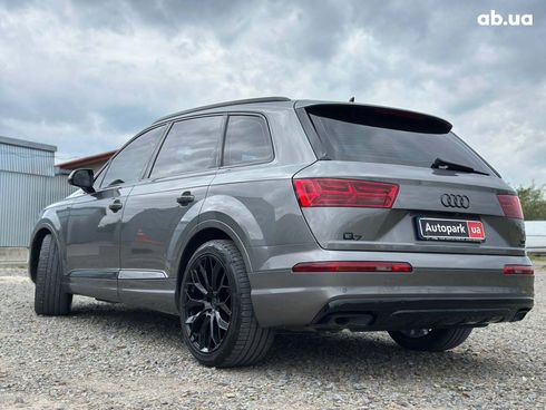 Audi Q7 2015 серый - фото 8