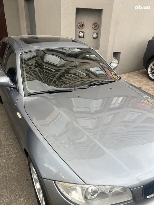 BMW 1 серия 2005 серый - фото 3