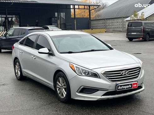 Hyundai Sonata 2017 серый - фото 3