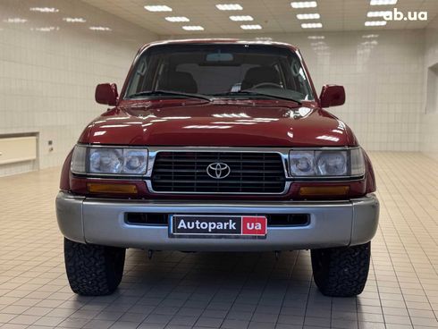 Toyota Land Cruiser 1997 красный - фото 2