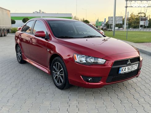 Mitsubishi Lancer 2017 красный - фото 3