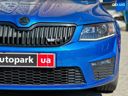 Skoda octavia a7 2014 синий - фото 3